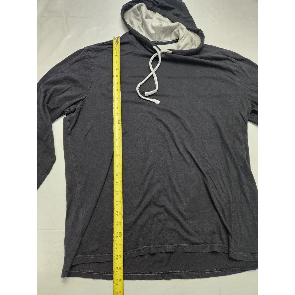 Polo Ralph Lauren Hoodie Mens Large Gray Comfort Jersey Pullover Red Pony Logo